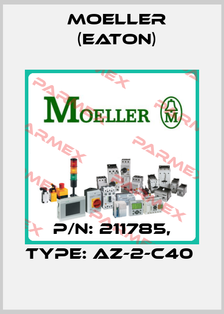 P/N: 211785, Type: AZ-2-C40  Moeller (Eaton)