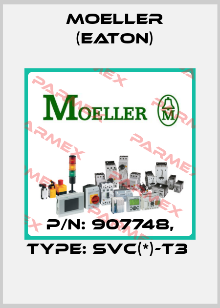 P/N: 907748, Type: SVC(*)-T3  Moeller (Eaton)