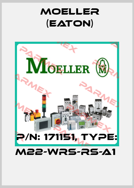 P/N: 171151, Type: M22-WRS-RS-A1  Moeller (Eaton)
