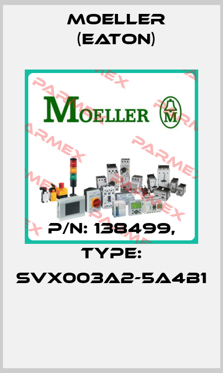 P/N: 138499, Type: SVX003A2-5A4B1  Moeller (Eaton)