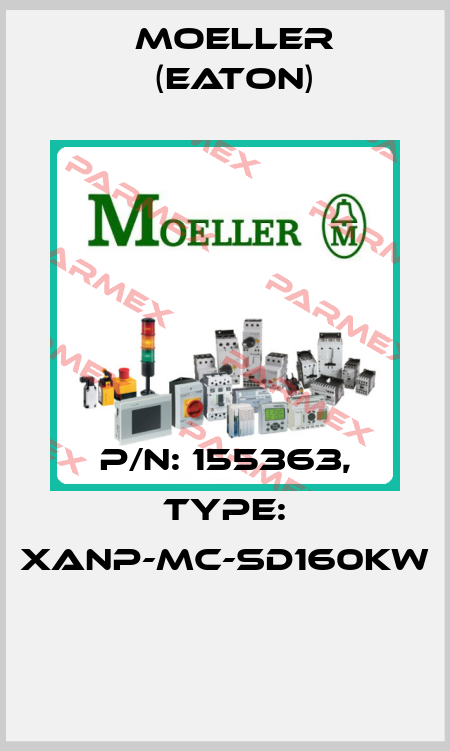 P/N: 155363, Type: XANP-MC-SD160KW  Moeller (Eaton)