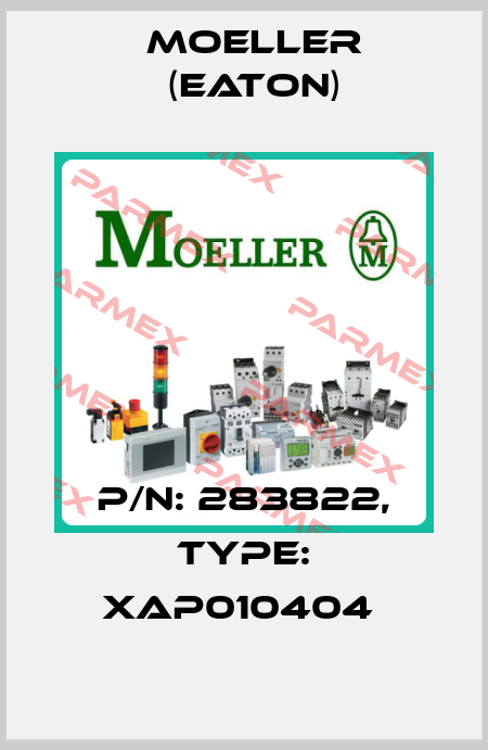 P/N: 283822, Type: XAP010404  Moeller (Eaton)