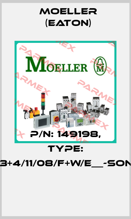 P/N: 149198, Type: XMI40/3+4/11/08/F+W/E__-SOND-RAL*  Moeller (Eaton)