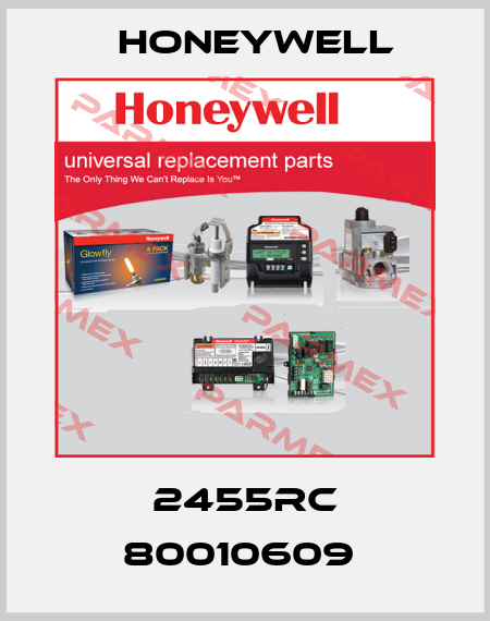 2455RC 80010609  Honeywell
