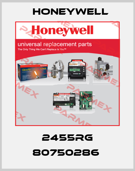 2455RG 80750286  Honeywell