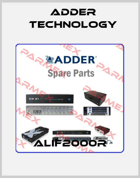 ALIF2000R Adder Technology