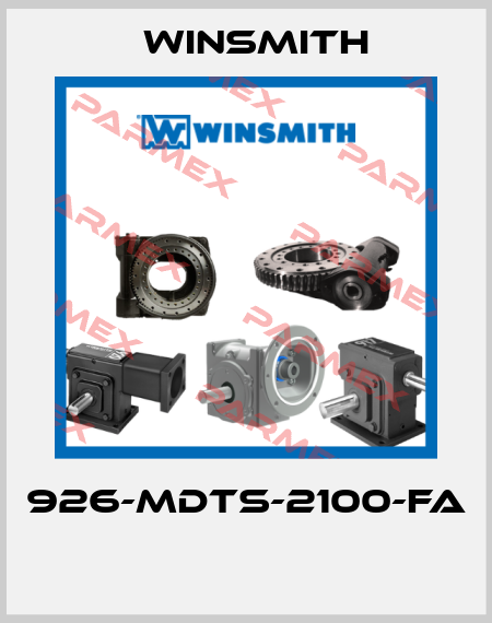 926-MDTS-2100-FA  Winsmith
