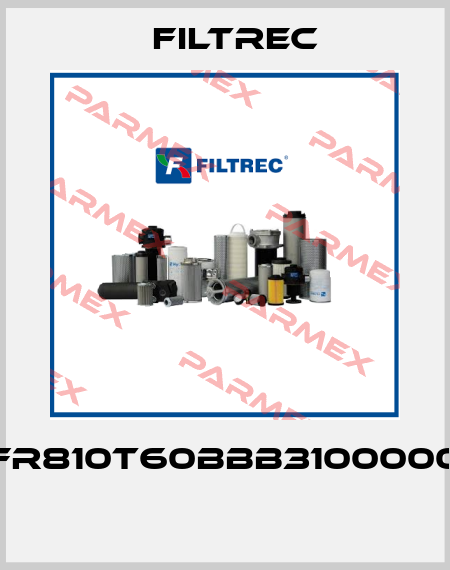 FR810T60BBB3100000  Filtrec