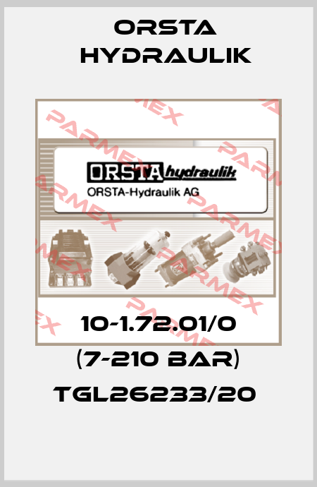 10-1.72.01/0 (7-210 BAR) TGL26233/20  Orsta Hydraulik