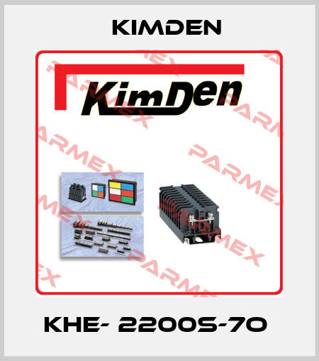 KHE- 2200S-7O  Kimden