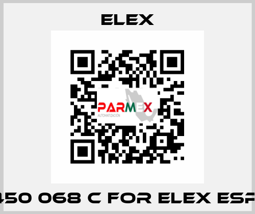 450 068 C FOR ELEX ESP  Elex