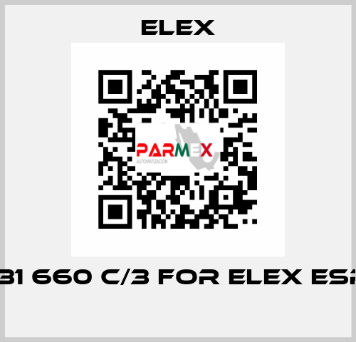 131 660 C/3 FOR ELEX ESP  Elex