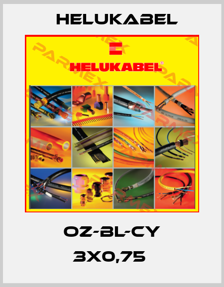 OZ-BL-CY 3x0,75  Helukabel
