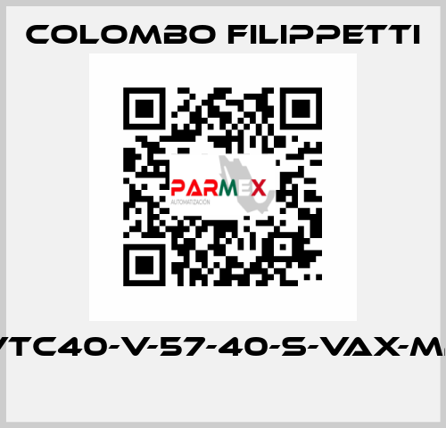 VTC40-V-57-40-S-VAX-M2  Colombo Filippetti