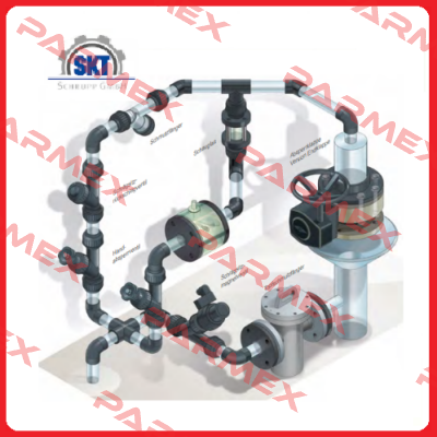 Wear parts set for pressure control valve DN 8 Schrupp