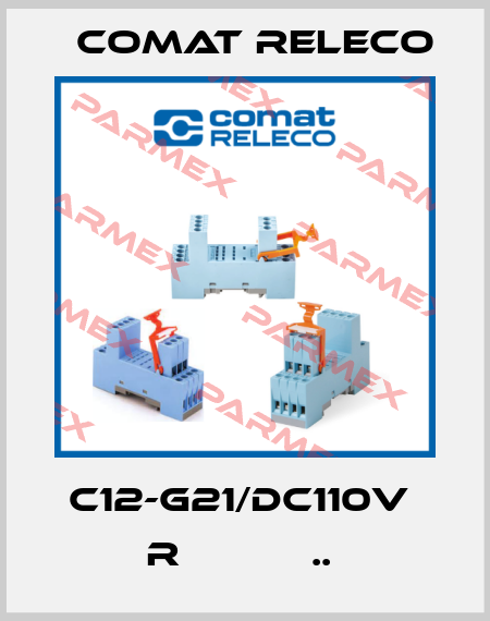 C12-G21/DC110V  R           ..  Comat Releco