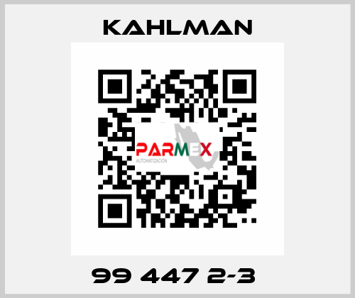 99 447 2-3  Kahlman