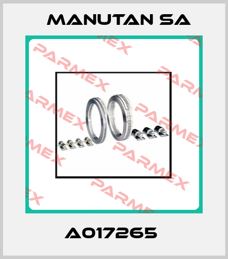 A017265  Manutan SA