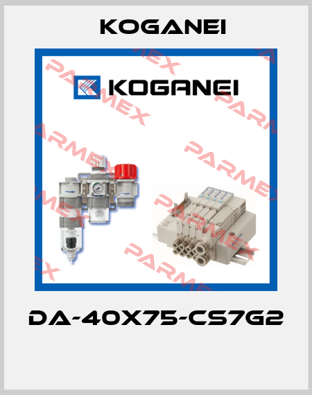 DA-40X75-CS7G2  Koganei