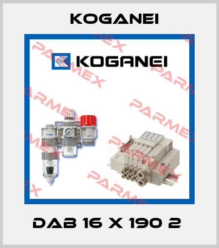DAB 16 X 190 2  Koganei