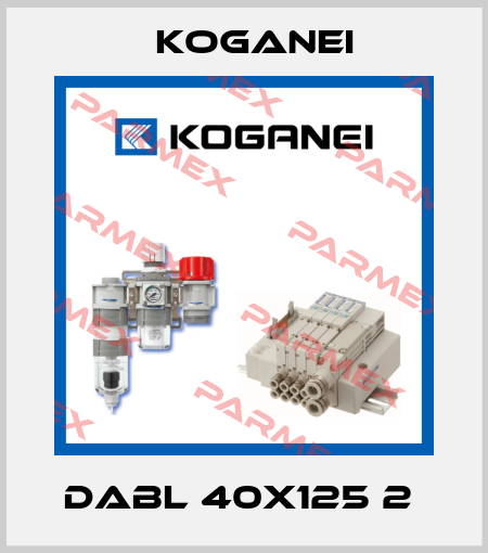 DABL 40X125 2  Koganei
