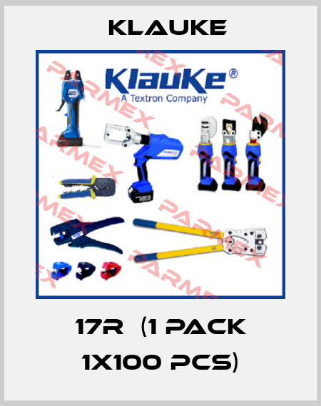 17R  (1 pack 1x100 pcs) Klauke