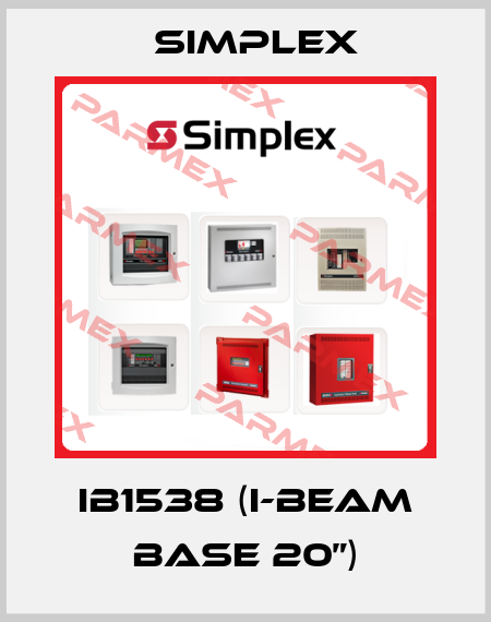 IB1538 (I-Beam Base 20”) Simplex