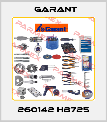 260142 HB725 Garant