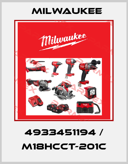 4933451194 / M18HCCT-201C Milwaukee