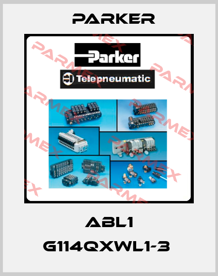 ABL1 G114QXWL1-3  Parker