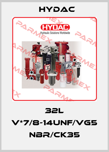 32L V*7/8-14UNF/VG5 NBR/CK35 Hydac