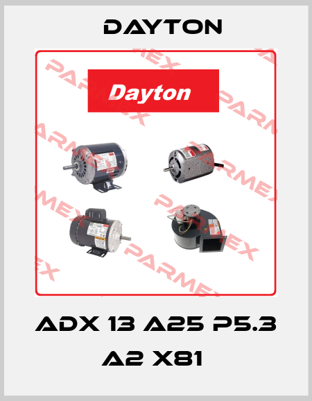 ADX 13 A25 P5.3 A2 X81  DAYTON