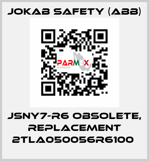 JSNY7-R6 obsolete, replacement 2TLA050056R6100  Jokab Safety (ABB)