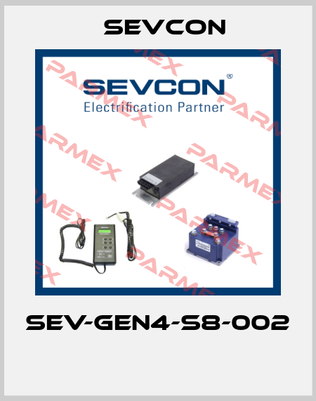 SEV-GEN4-S8-002  Sevcon