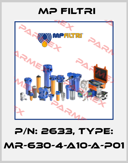 P/N: 2633, Type: MR-630-4-A10-A-P01 MP Filtri