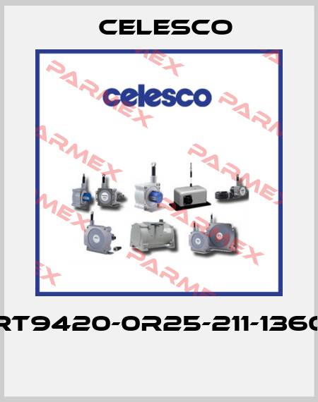 RT9420-0R25-211-1360  Celesco