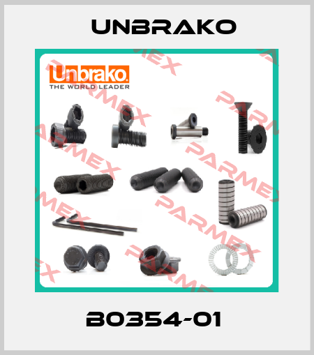 B0354-01  Unbrako