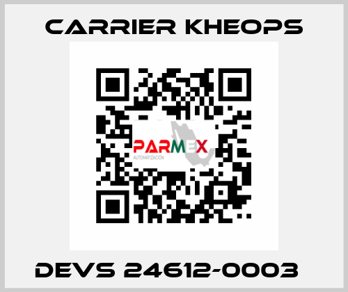 DEVS 24612-0003   Carrier Kheops