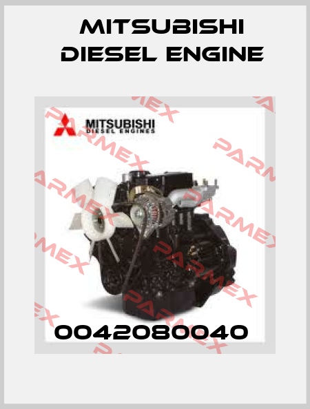0042080040  Mitsubishi Diesel Engine