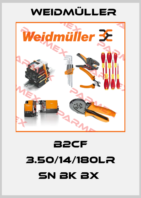 B2CF 3.50/14/180LR SN BK BX  Weidmüller