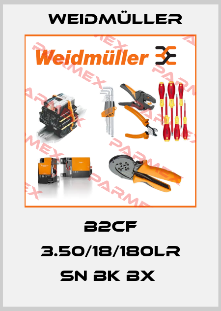 B2CF 3.50/18/180LR SN BK BX  Weidmüller