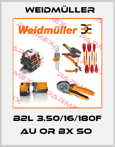 B2L 3.50/16/180F AU OR BX SO  Weidmüller