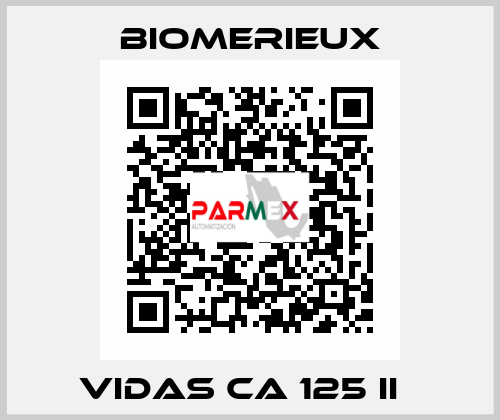VIDAS CA 125 II   Biomerieux
