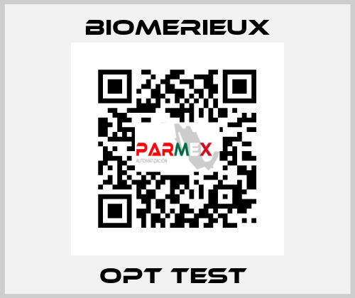 OPT test  Biomerieux