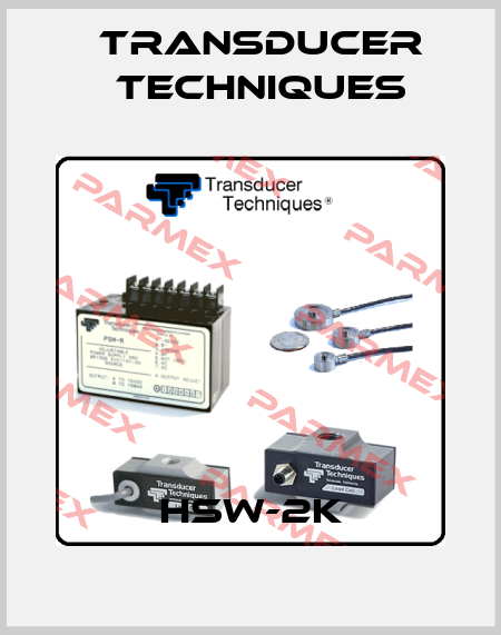 HSW-2K Transducer Techniques