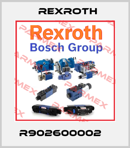 R902600002    Rexroth