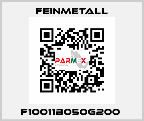 F10011B050G200  FEINMETALL