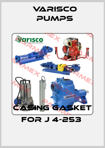 CASING GASKET for J 4-253  Varisco pumps
