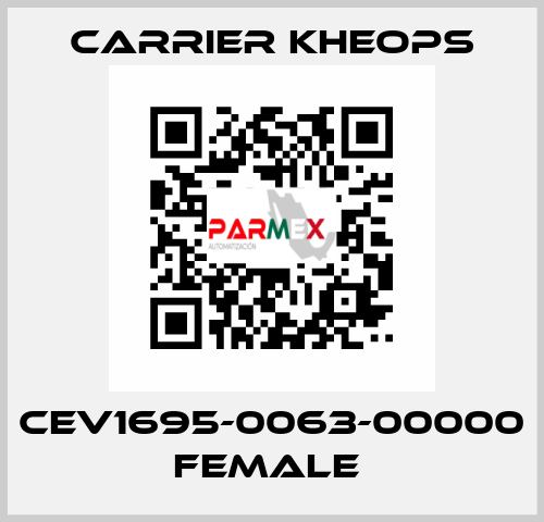 CEV1695-0063-00000 FEMALE  Carrier Kheops