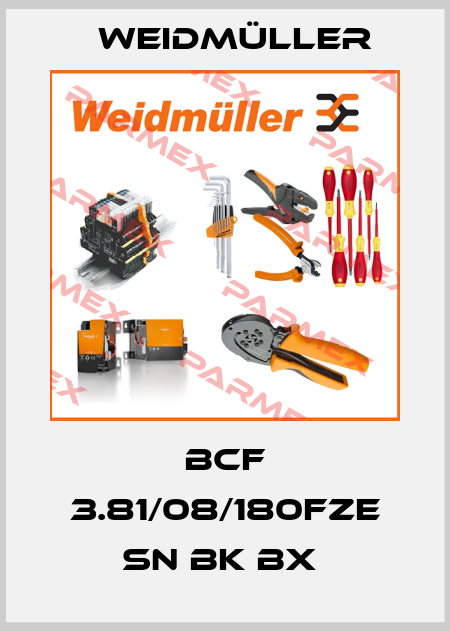BCF 3.81/08/180FZE SN BK BX  Weidmüller